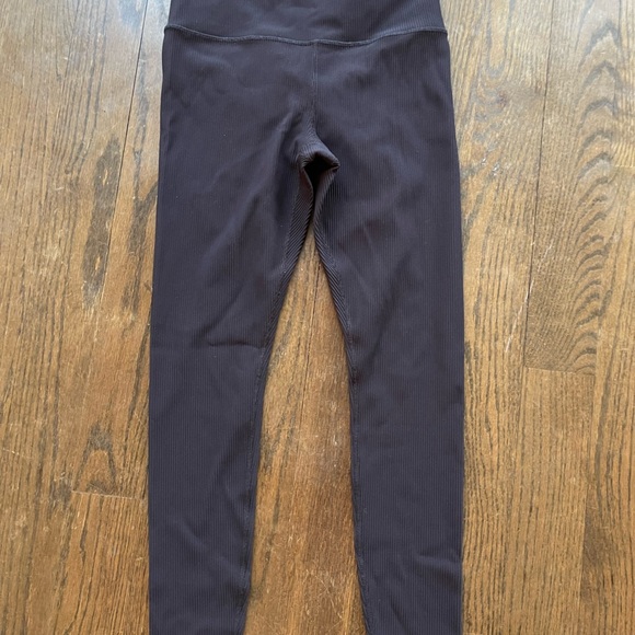 Athleta Elation Rib Tight- Black - Picture 3 of 4
